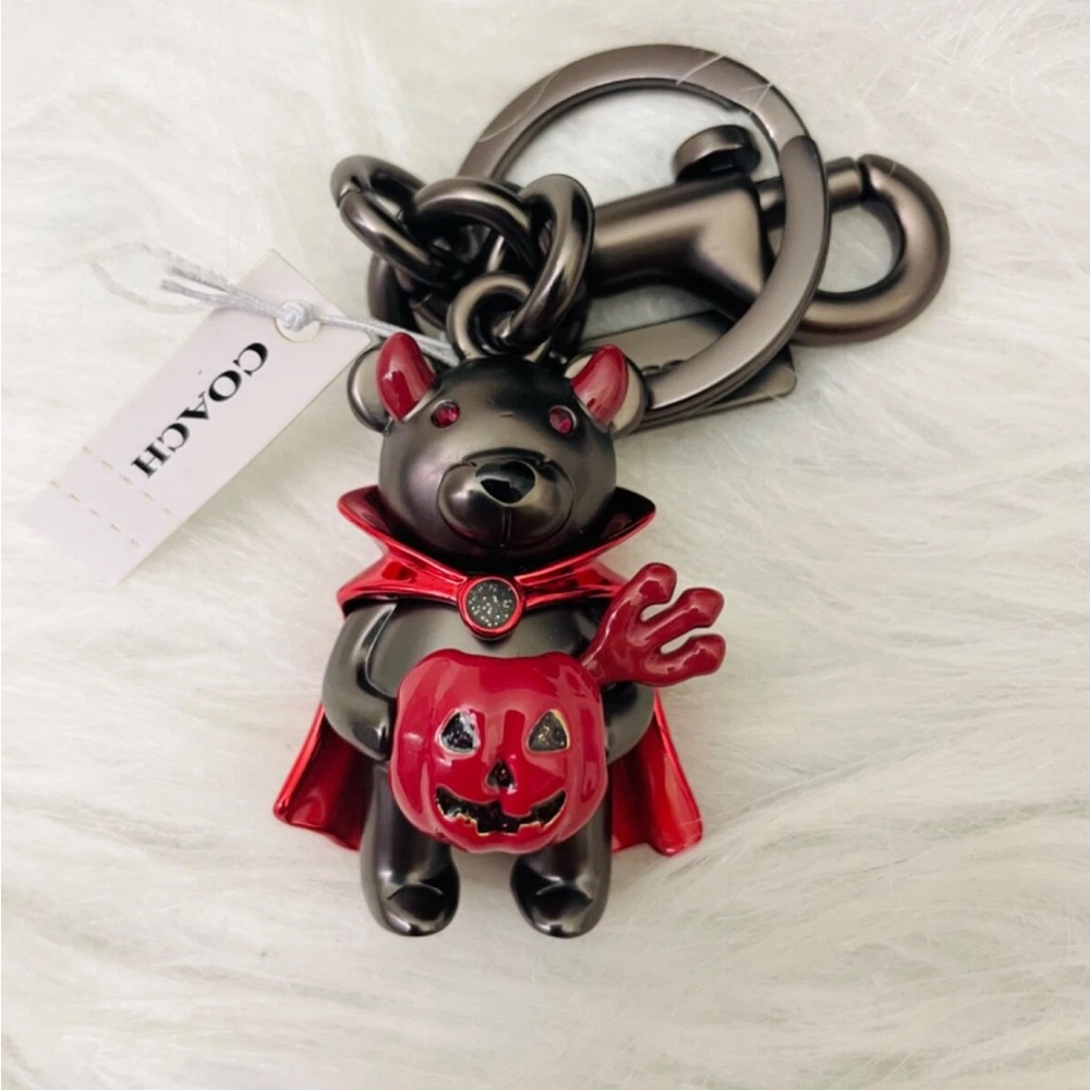NWT Coach Halloween Devil Bear- CW482